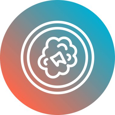 Modern simgenin vektör illüstrasyonu