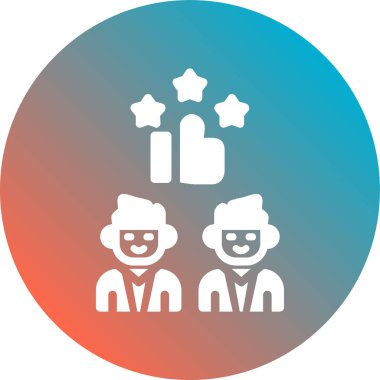 Vektör illüstrasyonu, modern simge