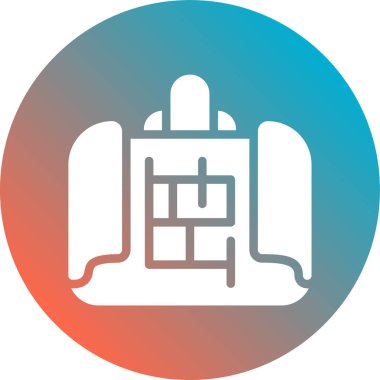 Modern eğitim ikonunun vektör illüstrasyonu