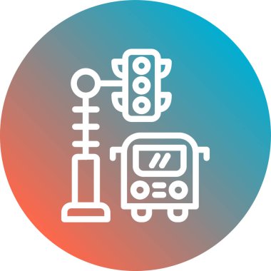 seo modern simgesinin vektör illüstrasyonu