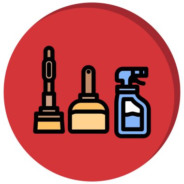 Vektör illüstrasyonu, simge ögesi biçimi