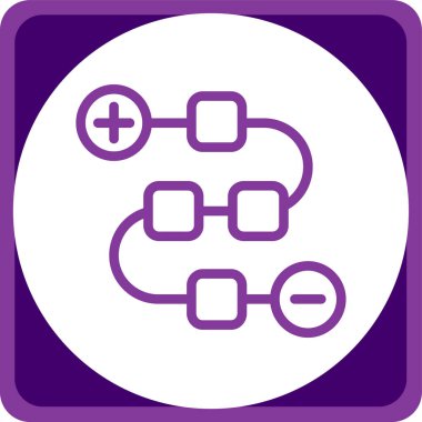 Modern b 'nin vektör illüstrasyonu eksik simgesi