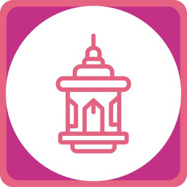 Bina. Web simgesi basit illüstrasyon