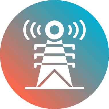 Radyo simgesinin vektör illüstrasyonu