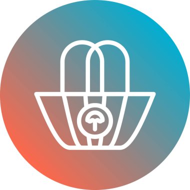 Gıda simgesinin vektör illüstrasyonu