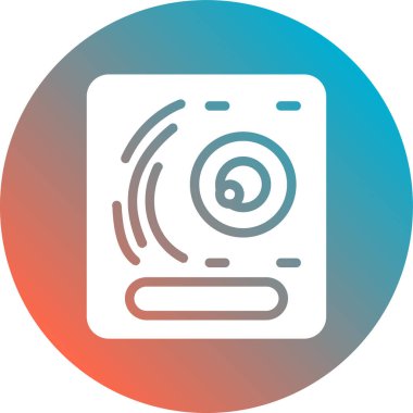 vektör cd simgesi illüstrasyonu