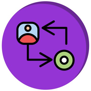 Ağ web simge vektör çizim