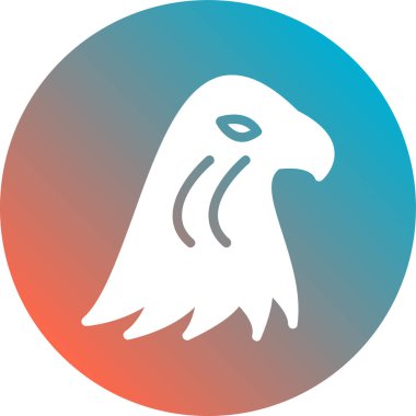 Beyaz hayalet simgesi uzun gölge arkaplanı ile izole edilmiş. Cadılar bayramı partin kutlu olsun. Mavi daire düğmesi. vektör illüstrasyonu