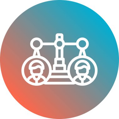 iş simgesi vektör illüstrasyonu