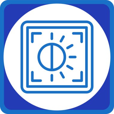 Yol simgesi vektör illüstrasyonu