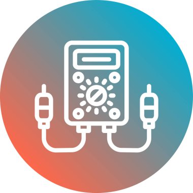 Pil. Web simgesi basit illüstrasyon