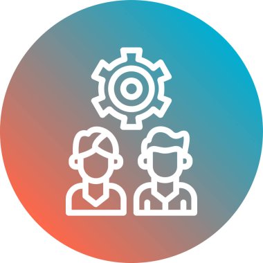 Vektör illüstrasyonu, seo modern teknoloji simgesi