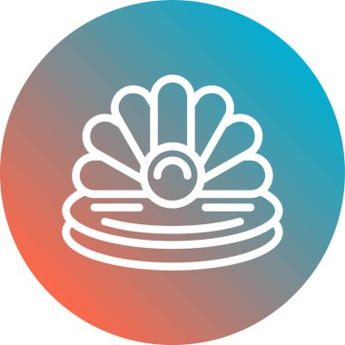 Pasta Simgesinin Vektör illüstrasyonu