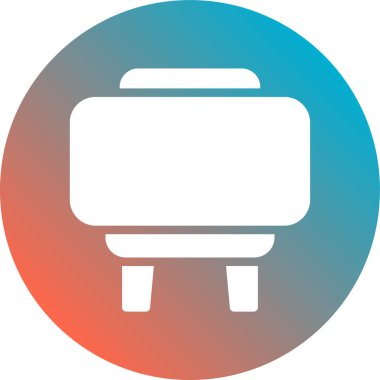 beyaz arka planda yalıtılmış basit vektör simgesi