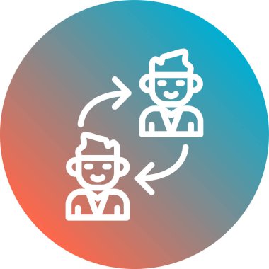 Modern insanların vektör çizimi