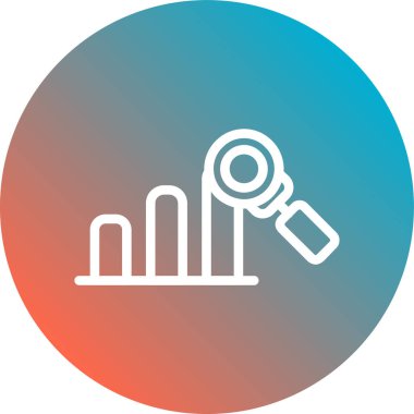 seo modern simgesinin vektör illüstrasyonu