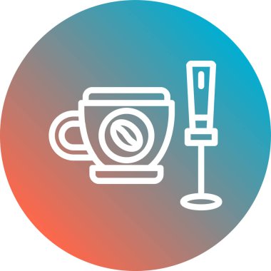 vektör çay simgesi illüstrasyonu