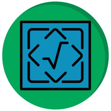 yön vektör simgesi tasarımı