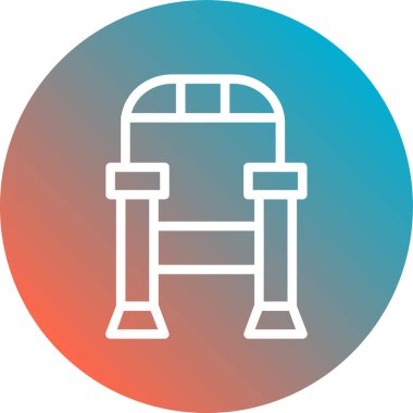 Modern b 'nin vektör illüstrasyonu eksik simgesi