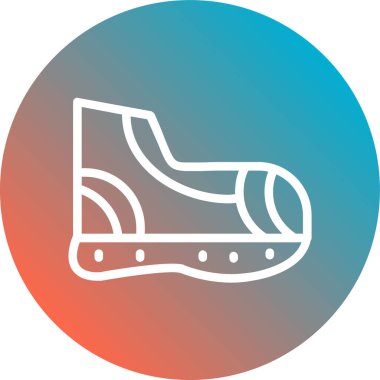 Modern simgenin vektör illüstrasyonu