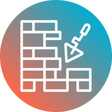 Yapı simgesinin vektör illüstrasyonu