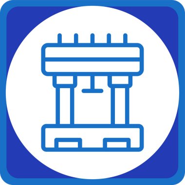 Modern b 'nin vektör illüstrasyonu eksik simgesi