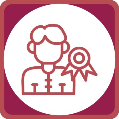 Modern eğitim ikonunun vektör illüstrasyonu