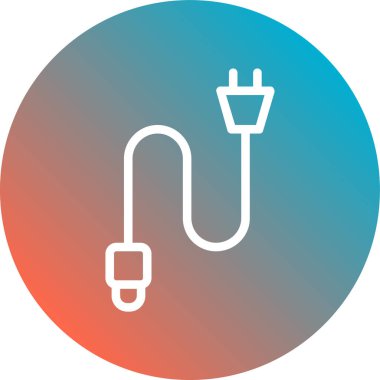 Dolgu simgesinin vektör illüstrasyonu