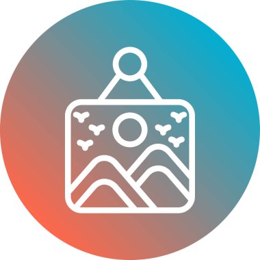 seo modern simgesinin vektör illüstrasyonu