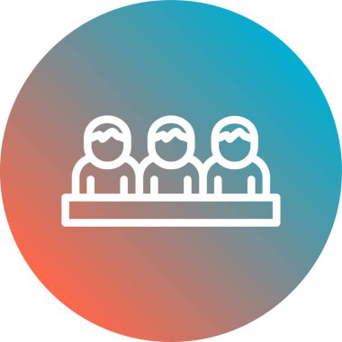 İnsan simgesinin vektör illüstrasyonu