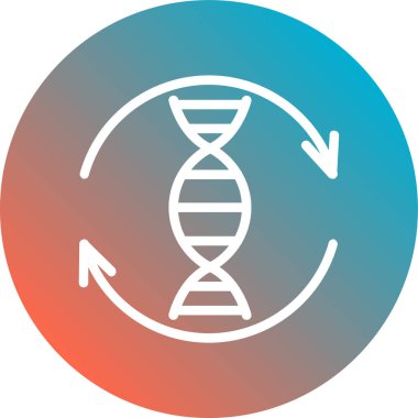 Modern simgenin vektör illüstrasyonu