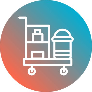 Gıda simgesinin vektör illüstrasyonu