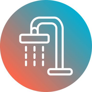 Benzin istasyonunun vektör illüstrasyonu