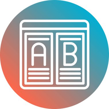 seo modern simgesinin vektör illüstrasyonu