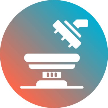 Hukuk simgesinin vektör illüstrasyonu