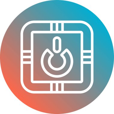 seo modern simgesinin vektör illüstrasyonu