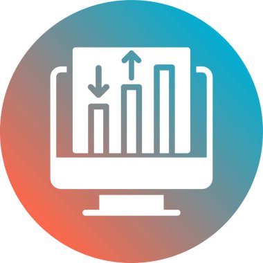 İş grafiği vektör çizim