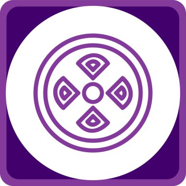 Modern simgenin vektör illüstrasyonu