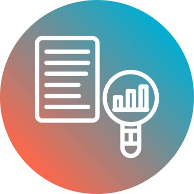 İş ve finans simgesinin vektör illüstrasyonu