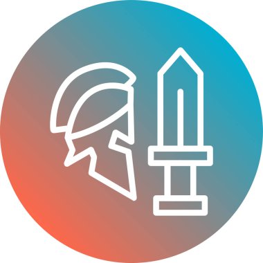 Roket. Web simgesi basit illüstrasyon