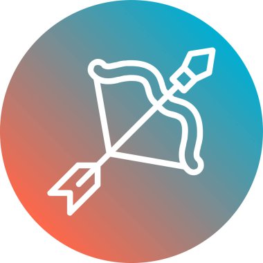 Tek bir testere simgesinin vektör illüstrasyonu