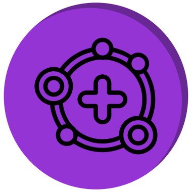 tıbbi simge vektör illüstrasyonu