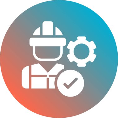 Robot simgesinin vektör illüstrasyonu