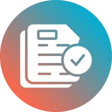 Kontrol listesi vektör simgesi. Basit tasarım çizimi. işaretleme vektör işaretini kontrol et.