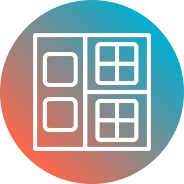 seo modern simgesinin vektör illüstrasyonu