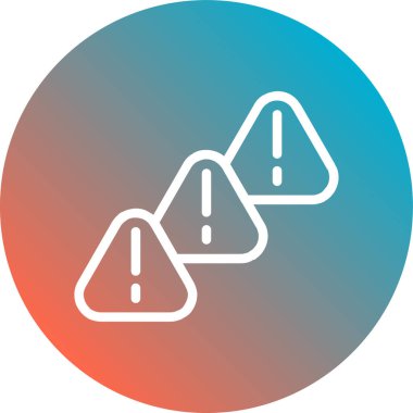 Alarm! Web simgesi basit illüstrasyon