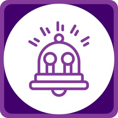 Lamba. Web simgesi basit illüstrasyon