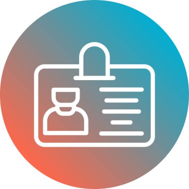 Modern simgenin vektör illüstrasyonu