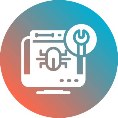 seo modern simgesinin vektör illüstrasyonu