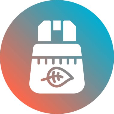 Modern çiftlik simgesinin vektör illüstrasyonu